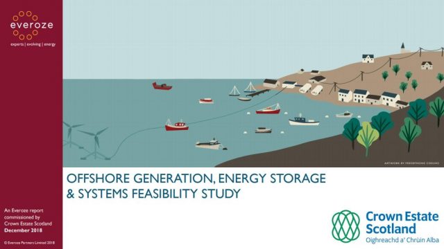 Feasibility study: offshore energy systems