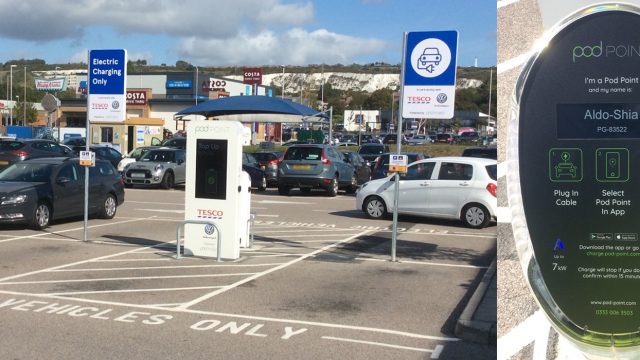 Everoze Partners Pod-point EV charging infrastructure